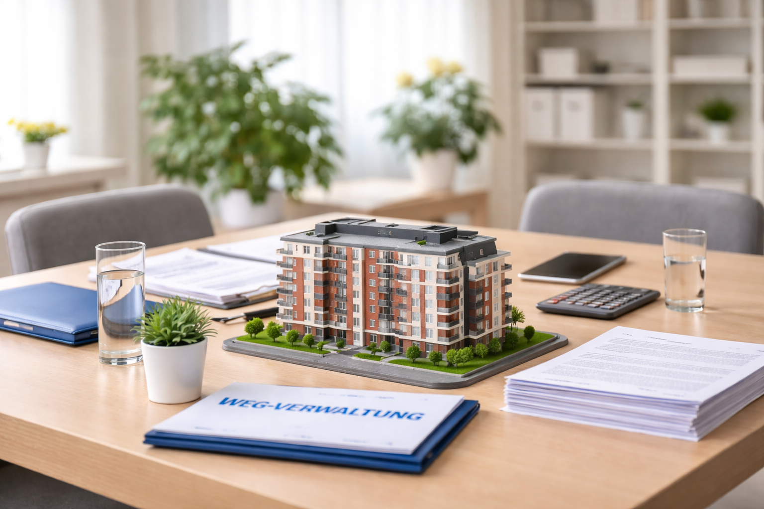 Bild symbolisiert WEG-Verwaltung