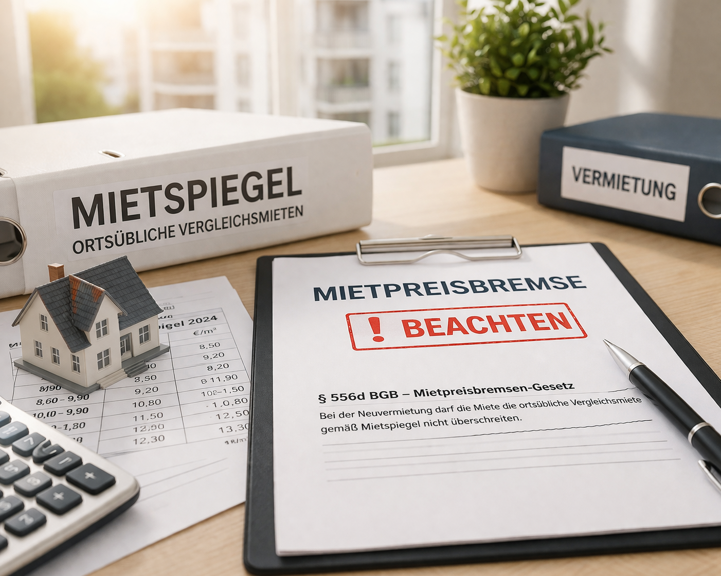 Bild stellt Mietpreisbremse dar _ ARMO-IMMO