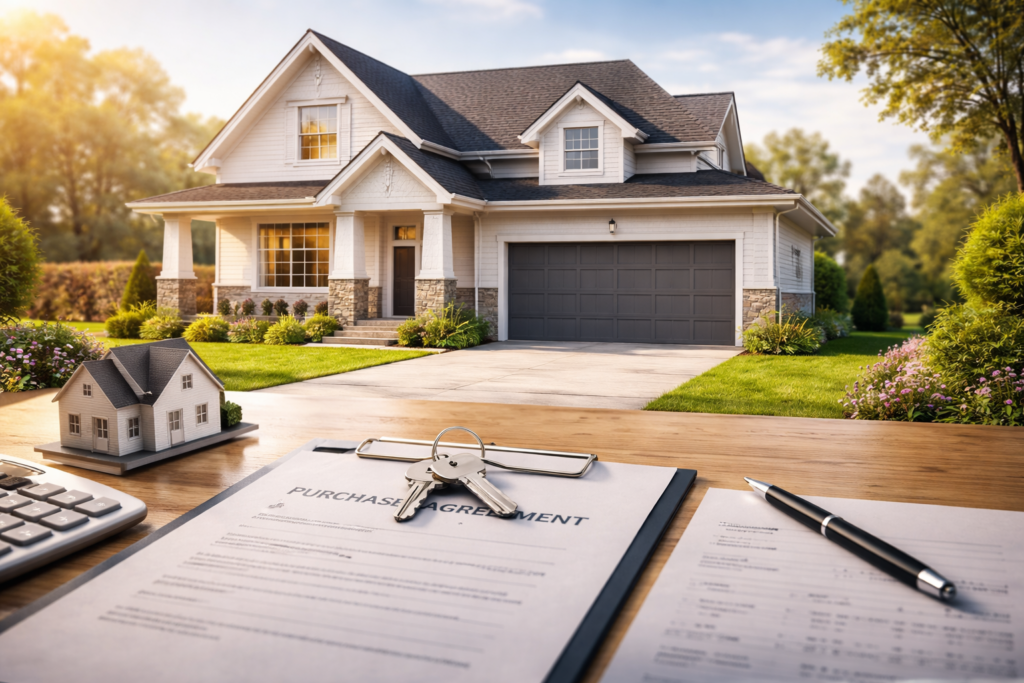 Bild symbolisiert den Kauf einer Immobilie